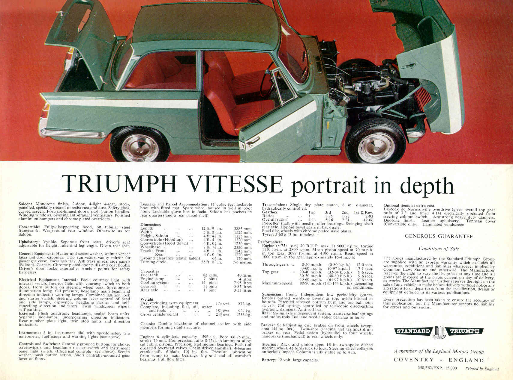 Triumph Vitesse 6 GB!